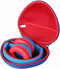 Hard Travel Case for iClever HS19 Kids Headphones (uter Blue + Inner Red)......