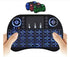 Wireless Mini Keyboard Remote Control Touchpad Mouse Combo Controller with RGB Backlit for Android TV Box Smart TV with OS+USB PC Computer Laptop ...