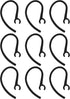 Ear Hooks for M25 M55 M70 M90 M155 M165 Mobile Bluetooth Headset Loops - Spare Clamp Replacement, 9 Pack, Black...
