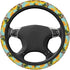 Highland Cow With Sunflower Elastic Steering Wheel Cover, Universal 15 Inch Fit, Neoprene Rubber Car Steering Wheel Covers, Anti-Slip Car Accessor...