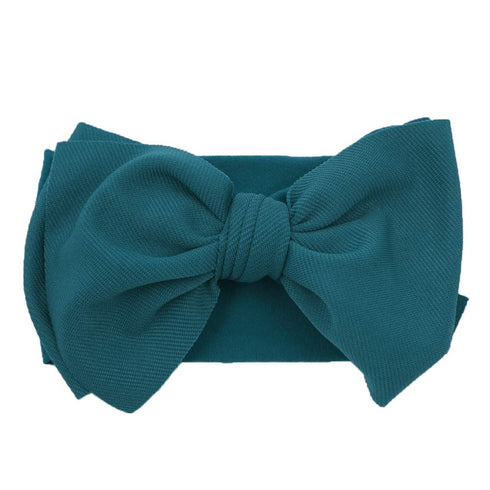 KIDOCHEESE Hairband, Baby Girl Bows Nylon Headbands with Bows, Handmade Hairbands Elastics Hair Accessories for Newborn Infant Toddlers Kids, 5 Pc...