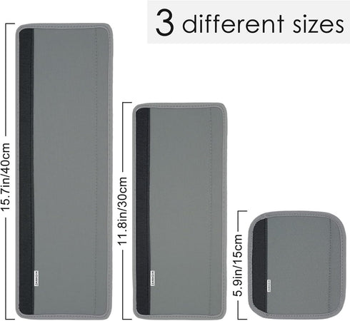 7Pcs Refrigerator Door Handle Cover Washable Kitchen Appliance Decor Handles Fridge Oven Microwave Dishwasher Antiskid Protector, Keep Off Fingerp...
