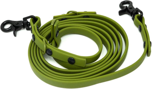 Pets Waterproof Dog Leash | Durable Long Line for Large Dogs and Puppy Over 40 lbs | Long Training Leash for Yard, Beach, Field (Green, 6 ft x 5/8...