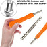 Gamebit Security Screwdriver, SAREAL Double-ended 4.5mm 3.8mm Gamebit Screwdriver Bit Set Replacement for Opening Nintendo, Sega Consoles...