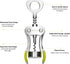 Beneno Wine Opener, Zinc Alloy Premium Wing Corkscrew with Multifunctional Bottles Opener, Sharp Wine Corkscrew with Ergonomic Non-Slip Wing Handl...