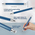 5.6mm metal drawing pencil with 4 2B 4B 6B 8B lead sets professional art sketch mechanical pencil Kawaii stationery can be filled (Blue)...