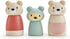 Tender Leaf Toys - Bear Tales - Wooden Dollhouse Add-on Dolls Playset, Figures of 3 Pcs Bear Family for Children - Inspires Endless Imaginative Pl...