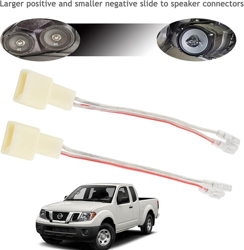 RED WOLF Door Speaker Wiring Harness for Toyota 2005-2018 Tundra, 2001-2016 Rav4, 2003-2019 4Runner, 2004-2020 Subaru Scion Lexus Mitsubishi Car F...