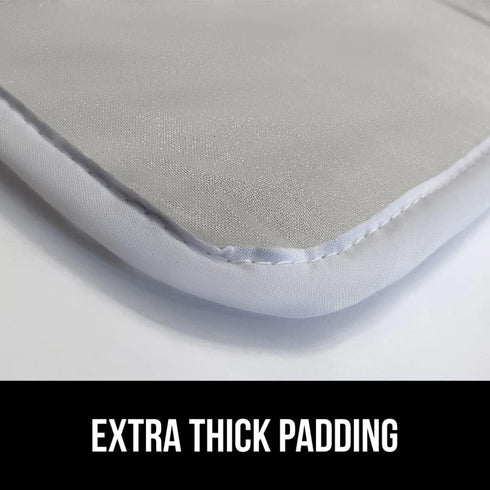 Gorilla Grip Ironing Mat, Portable Ironing Pad, Magnetic Ironing Blanket for Top of Washer, Dryer, Table Top, Countertop, Silicone Coating and Sco...