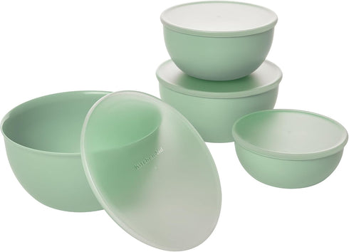 KitchenAid Prep Bowls with Lids, Set of 4...