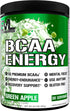 EVL BCAAs Amino Acids Powder - Rehydrating BCAA Powder Post Workout Recovery Drink with Natural Caffeine - BCAA Energy Pre Workout Powder for Musc...