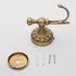 Antique Bronze Brass Bath Towel Hooks, Wall Mounted Bathroom Hardware Accessories,Pattern Carving Design...