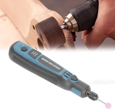 Cordless Mini Grinder, 3 Speed Adjustable Electric Grinder Pen Rotary Tool Kit with 26 Accessories, USB Rechargeable Engraving Sharpening Grinding...
