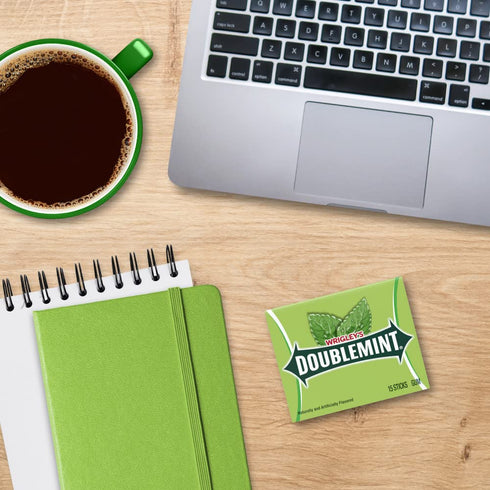 WRIGLEY'S Doublemint Chewing Gum Bulk Pack, 15 Stick Count (Pack of 3) - Gum Packs...