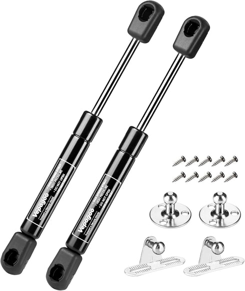 Vepagoo 7 inch Gas Struts 18Lb/80N, Gas Shock Spring Lift Supports for RV Overhead Cabinet Door Toolbox Lid, Marine Hatches & Sentry Safe Replacem...