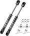 Vepagoo 7 inch Gas Struts 18Lb/80N, Gas Shock Spring Lift Supports for RV Overhead Cabinet Door Toolbox Lid, Marine Hatches & Sentry Safe Replacem...