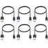 Smays USB Type C Cable USB-A to USB-C Charging Cable 6 ft Multipack, 6-Pack...