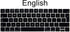 English Language Silicone Keyboard Cover for MacBook Pro 13 15 inch 2019 2018 2017 and 2016 with Touch Bar and Touch ID Model: A2159 A1989 A1706 /...