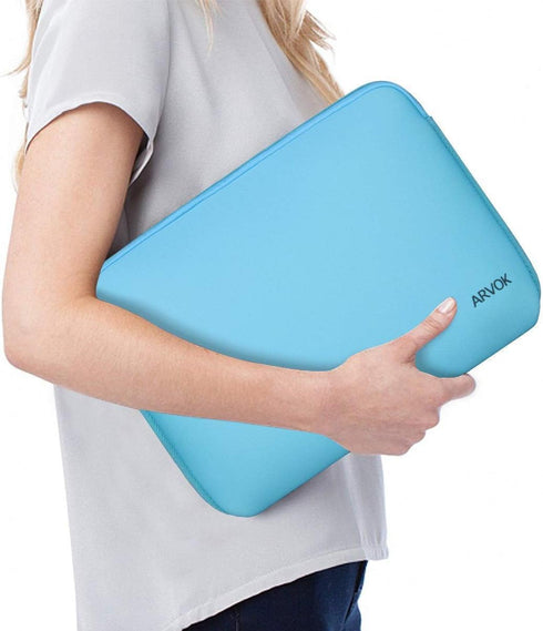 Arvok 11 11.6 12 Inch Laptop Sleeve Case for MacBook Air 12, Water-Resistant Neoprene Notebook Computer Tablet Sleeve, Carrying Bag Cover for Chro...