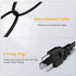 19V Power Cord Compatible with Samsung TV 32" UN32J4000, UN32J4000AF, UN32J400DAF, UN32J400DAFXZA, UN32J5205, UN32J5205AF, UN32J5205AFXZA, UN32J50...