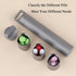 Small Keychain Pill Holder,304 Stainless Steel Portable Pill Case Organizer for Travel,Waterproof Pocket Pill Container Medicine Box for Purse Men...