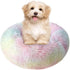 otoez Kitten Puppy Bed Extra Small XS Round Dog Cat Beds Anti Anxiety Plush Pet Calming Donut Bed with Non-Slip Waterproof Bottom, Washable (15.7"...