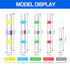 Solder Seal Wire Connectors, Self Soldering Heat Shrink Butt Connector Solder Sleeve Waterproof Insulated Electrical Butt Splice Wire Terminals fo...