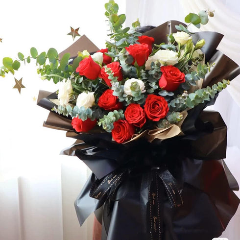 XIYUAN 20 Sheets Of Flower Wrapping Paper Waterproof Florist Bouquet Wrapping Paper DIY Craft Wrapping Paper 22.8x22.8 in Gift Wrapping Paper Supp...