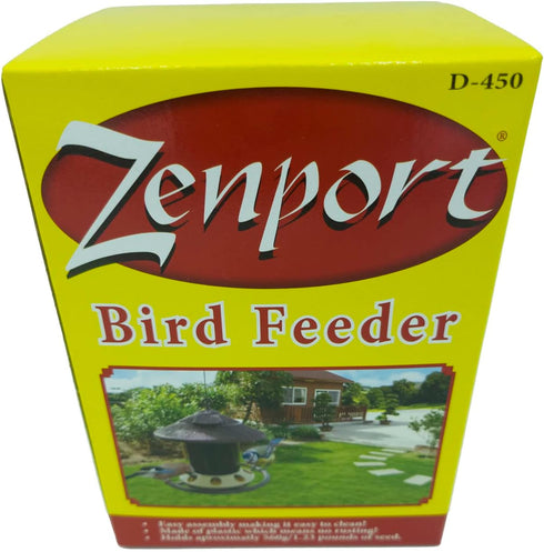Zenport D450 Bird Feeder, Brown...
