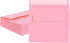 50 Pack A2 Envelopes for Invitations,4.37x5.75 Envelopes,A2 Envelopes Pink Self Seal,Printable Envelopes for Wedding,Invitation,Baby Shower,Envelo...