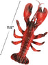 Fun Express Plastic Lobster Luau and Seaside Party Decor Accents - Red (1 Piece)...