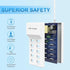 QIONMAR USB Wall Charger USB Charging Station for Multiple Devices USB Charger 10-Ports Power Hub Strip Smart Plug Charging Dock Charge Block Comp...