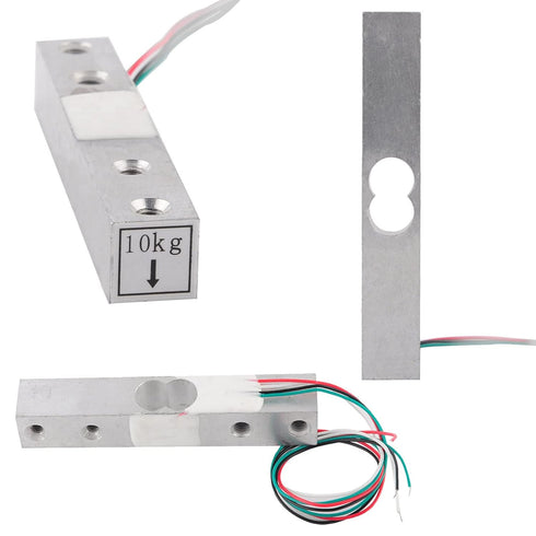 2sets 1kg Load cell weight sensor + HX711 Weighing Sensor Dual-Channel 24 Bit Precision A/D Module Pressure Sensor...