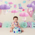3Pcs Purple Large Mushroom Shaped Paper Lanterns for Forest Jungle Wonderland Themed Birthday Party Decor Hanging 3D Mushroom Ornament Backdrop fo...