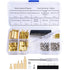 GeeekPi 220PCS Standoffs M2.5 Brass Spacer Hex Column Screw Nut Assortment Kit with Box,Male-Female for Raspberry Pi,with Acrylic Washer Screwdriv...