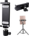 Aluminum Tripod Mount Adapter for iPad, 360 Rotatable Tablet Holder Compatible with iPad Air/Mini, iPad 10.2/9.7, iPad Pro 11/12.9/13, Samsung Tab...