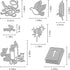 Metal Cross Book Cutting Dies, Peace Dove Candle Die Cuts Embossing Stencils Template Mould for Card Scrapbooking and DIY Craft Album Paper Card D...
