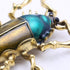 Beetle Pin/Enameled Water Diamond Animal Insect Brooch Girls Birthday Christmas Halloween Jewelry Gift...
