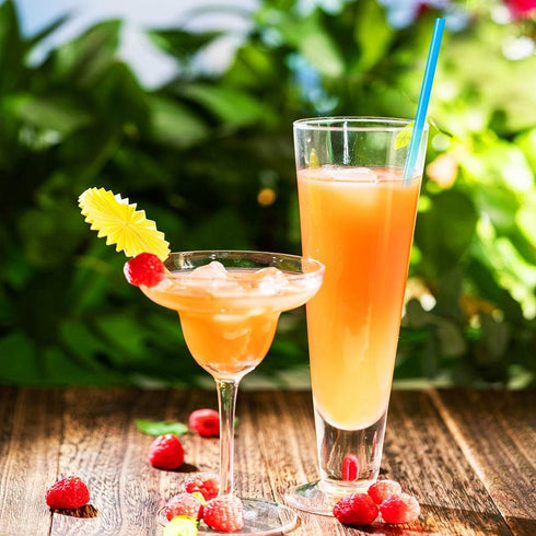 300 Pcs Colorful Plastic Long Disposable Drinking Straws. (0.23''diameter and 10.2"long)...