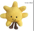 New Moon Sunshine Plush Toy Cute Smile Fun Filled Animal Pillow Soft Plush Toy for Children's Birthday Gift...