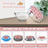 Slow Feeder Dog Bowls Insert, Animire Soft Silicone Anti-Choking Puzzle Slow Feeder, Anti-Slip Slow Down Eating Feeder Insert, Compatible with Reg...
