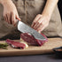 Chef Knife, Professional 8 Inch Kitchen Knife, High Carbon German Steel Ultra Sharp Knife with Ergonomic Handle, Japanese Chef's Knife Suit for Co...