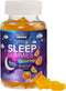 Sugar Free Sleep Gummies for Adults - Extra Strength 6mg Melatonin Gummy, Natural Sleeping Gummy for Adults, Kids, Orange Flavored, Vegan, Non-GMO...