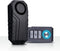 Upgraded Bike Alarm Waterproof with Remote, Electric Bicycle Door Burglar Alarm,eBike Anti Theft 113dB Loud, Adjustable Sensitivity, Scooter Acces...