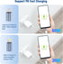 Lightning Female to USB-C Male Adapter(60W 1 Pack) & USB-C Female to Light-ing Male Adapter (30W 1 Pack) Compatible with iphone charger and More U...