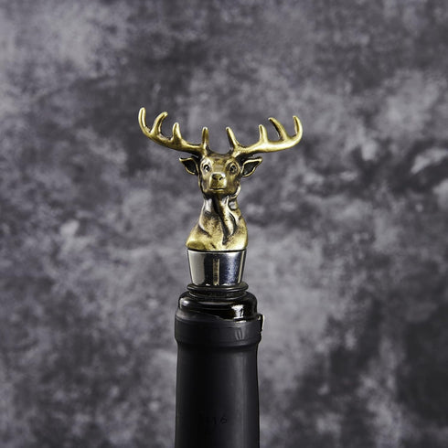 Deer Antler Wine Bottle Stopper for Bar Bartender Men and Women,Thanksgiving,Hallowmas,Christmas...