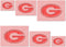 Stencil Stop Georgia Bulldogs G Logo Stencil - Reusable for DIY Projects, Painting, Drawing, Crafts - 14 Mil Mylar Plastic - Officially Licensed (...