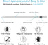 Stylus Pen for iPad with Palm Rejection, Tablet Pencil Compatible with (2018-2023) Apple iPad Pro (11/12.9 Inch), iPad Air 3rd/4th Gen, iPad 6/7/8...