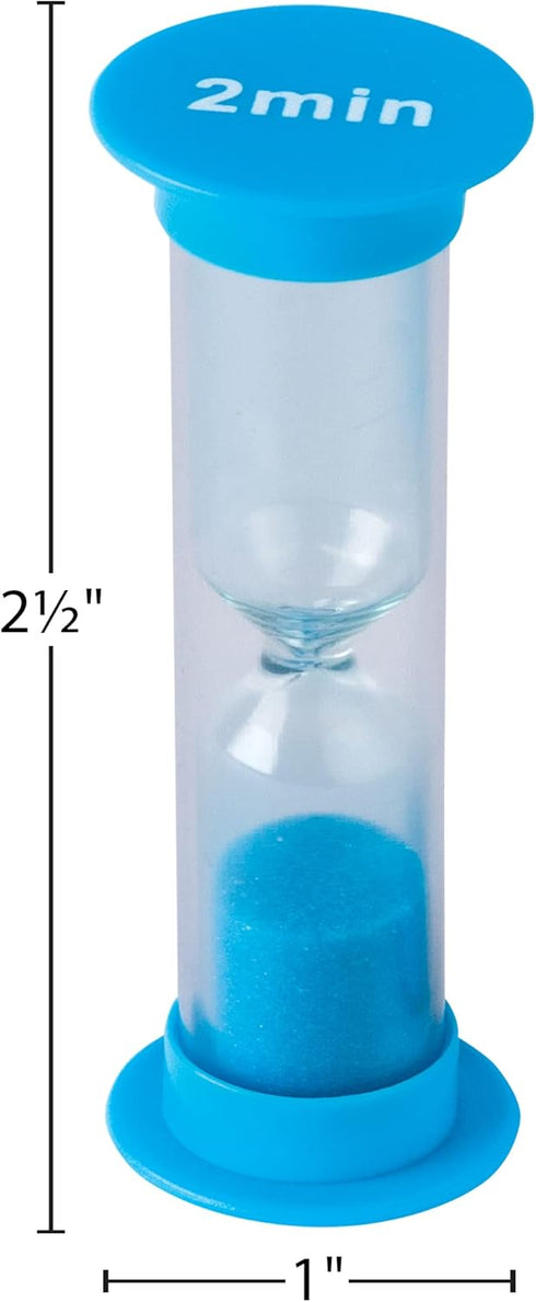 Teacher 2 Minute Sand Timers - Mini...