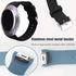 1PC Large Watch Band/Strap for Samsung Gear S2 Smartwatch Band Replacement Accessories with Metal Clasps Watch Strap/Wristband Silicone (Black)...
